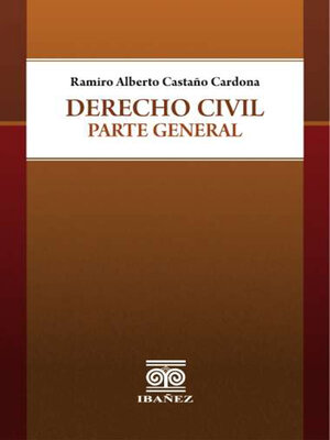 cover image of Derecho civil